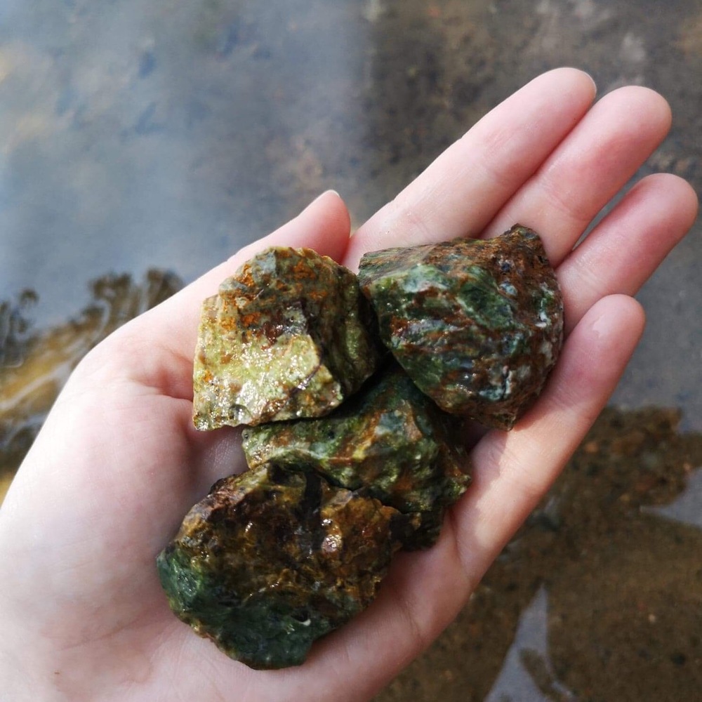Raw Chrysoprase (Bundle of 3)